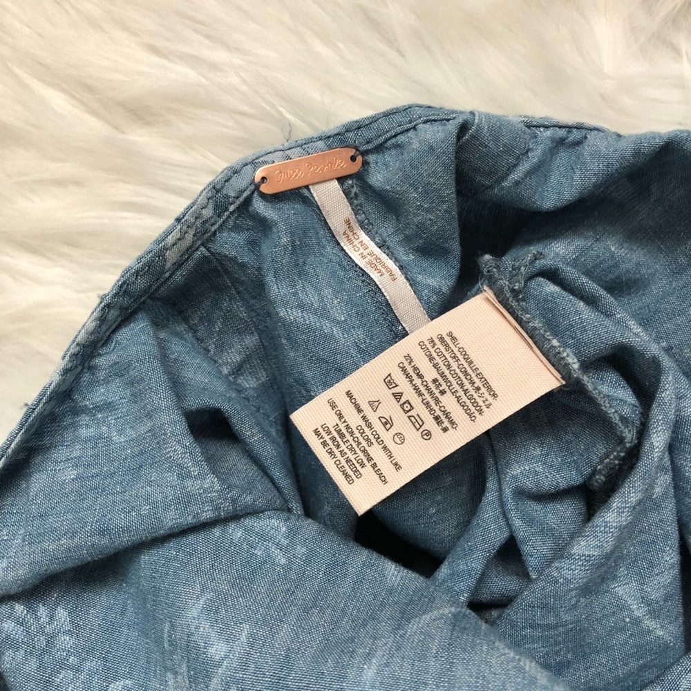FREE PEOPLE Dance All Night Printed Jumpsuit! - Picture 4 of 6